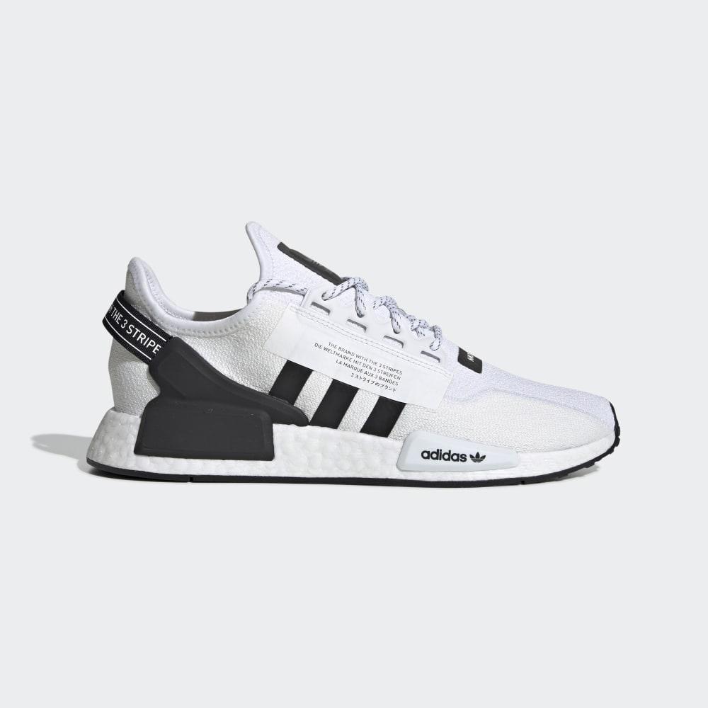 Originals Adidas NMD_R1 V2 Dama Romania - Albi/Negrii FV9022